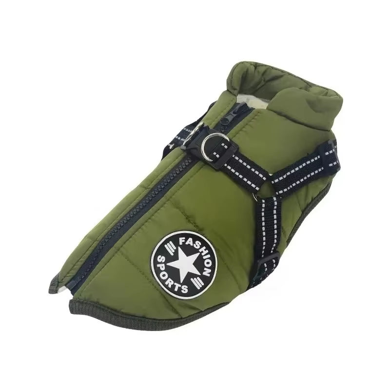  Dog Jacket with Harness