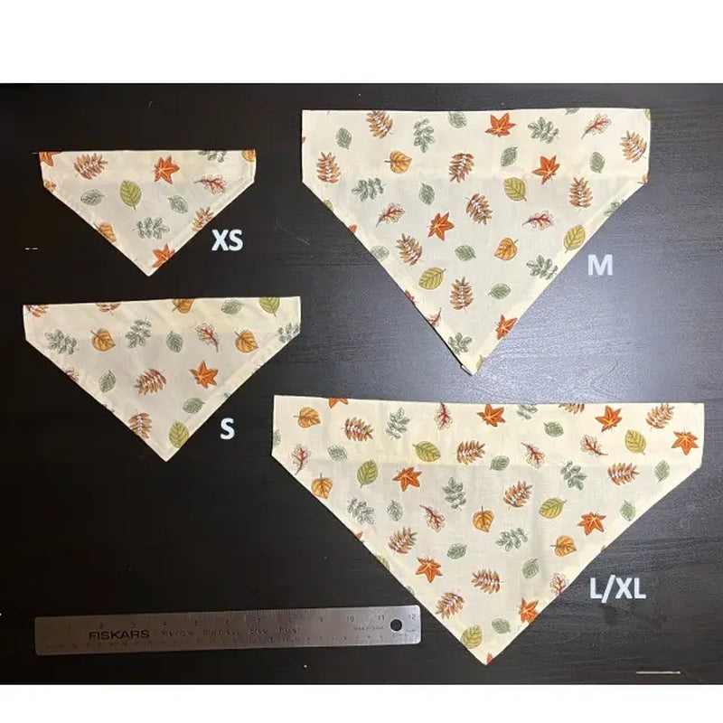 Honey Harmony - Reversible Pet Bandana (Collar-Slide)