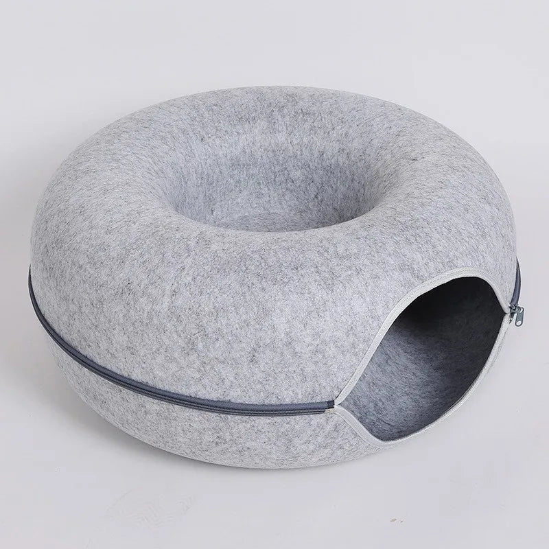 Donut Cat Bed, Interactive Tunnel 