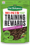 4 oz. Pouch of Mini Soft & Chewy Training Treats, Duck and Bacon Flavor, 200 Treats per Bag, Preferred by Professional Trainers