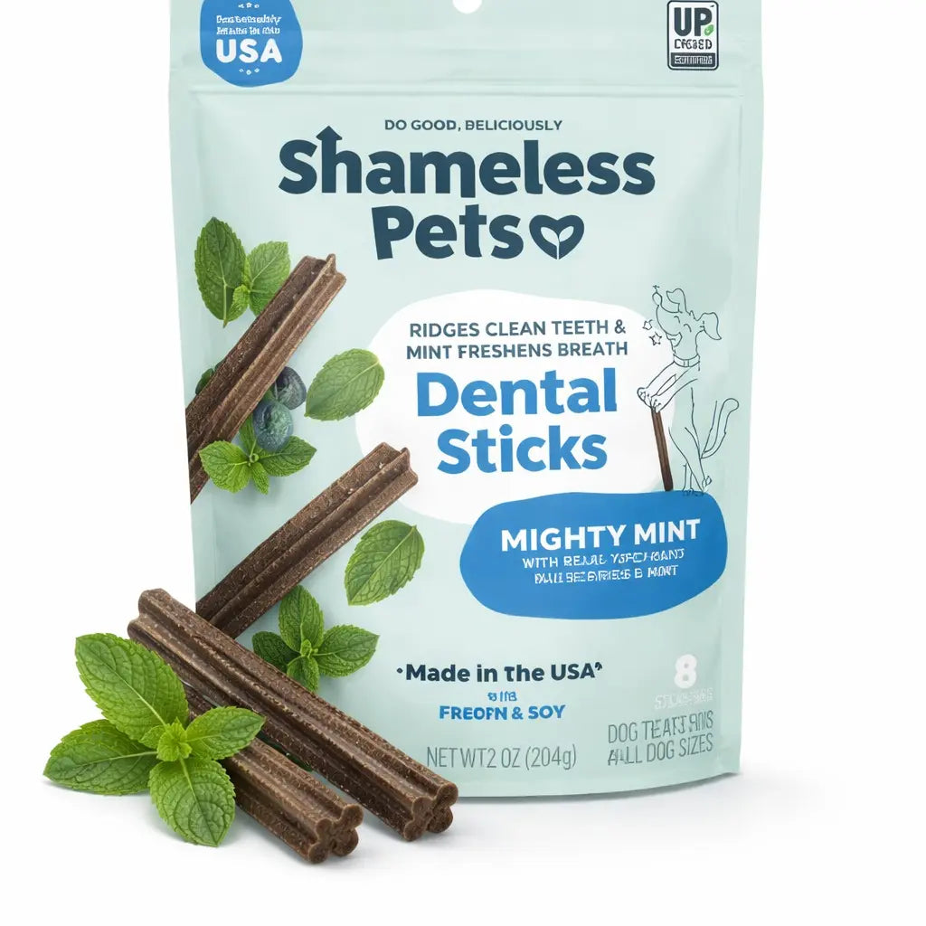 Dog Dental Chews for Fresh Breath & Oral Care