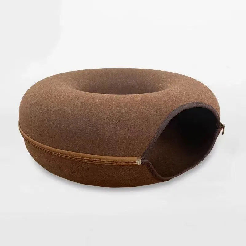 Donut Cat Bed, Interactive Tunnel 