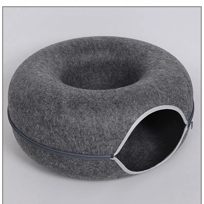 Donut Cat Bed, Interactive Tunnel 