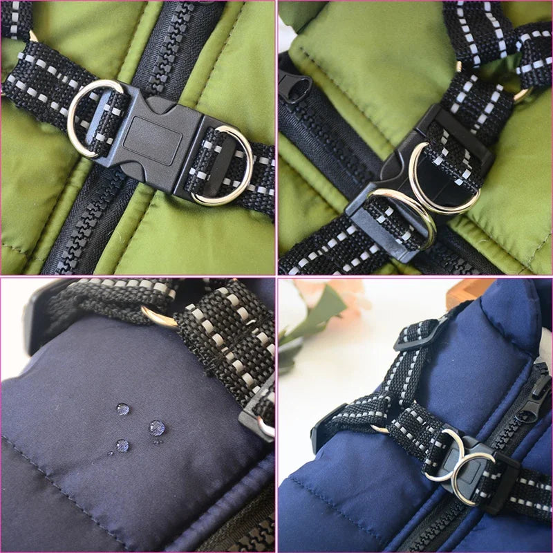 Dog Jacket with Harness