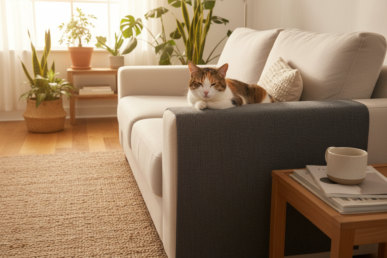 Cat Scratch Furniture Protector Mat