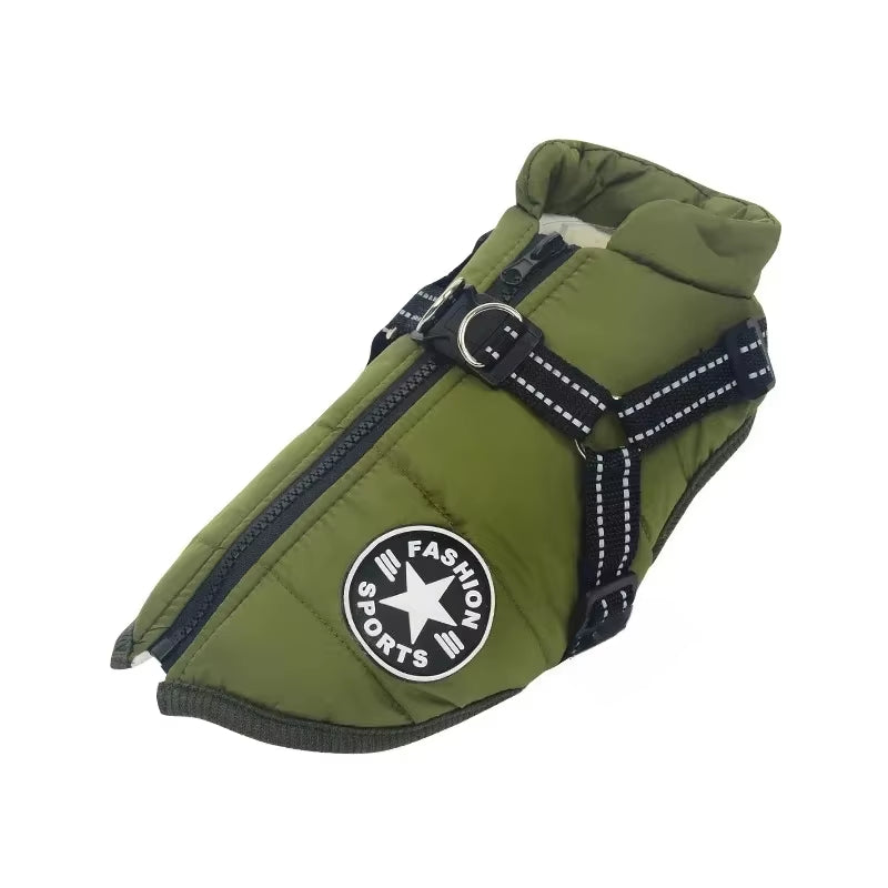  Dog Jacket with Harness