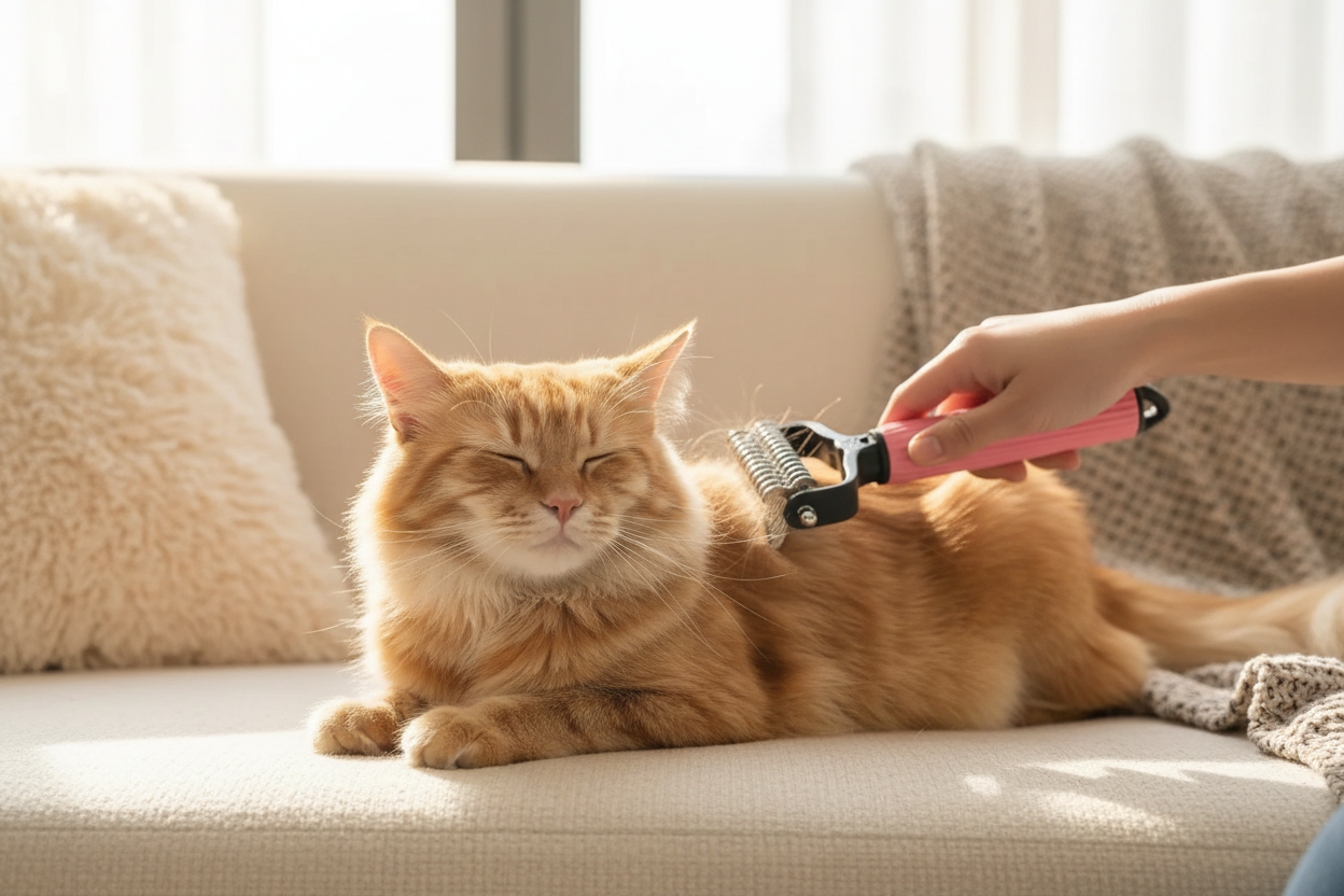 Cat/Dog Grooming Tool, Universal Detangling Comb