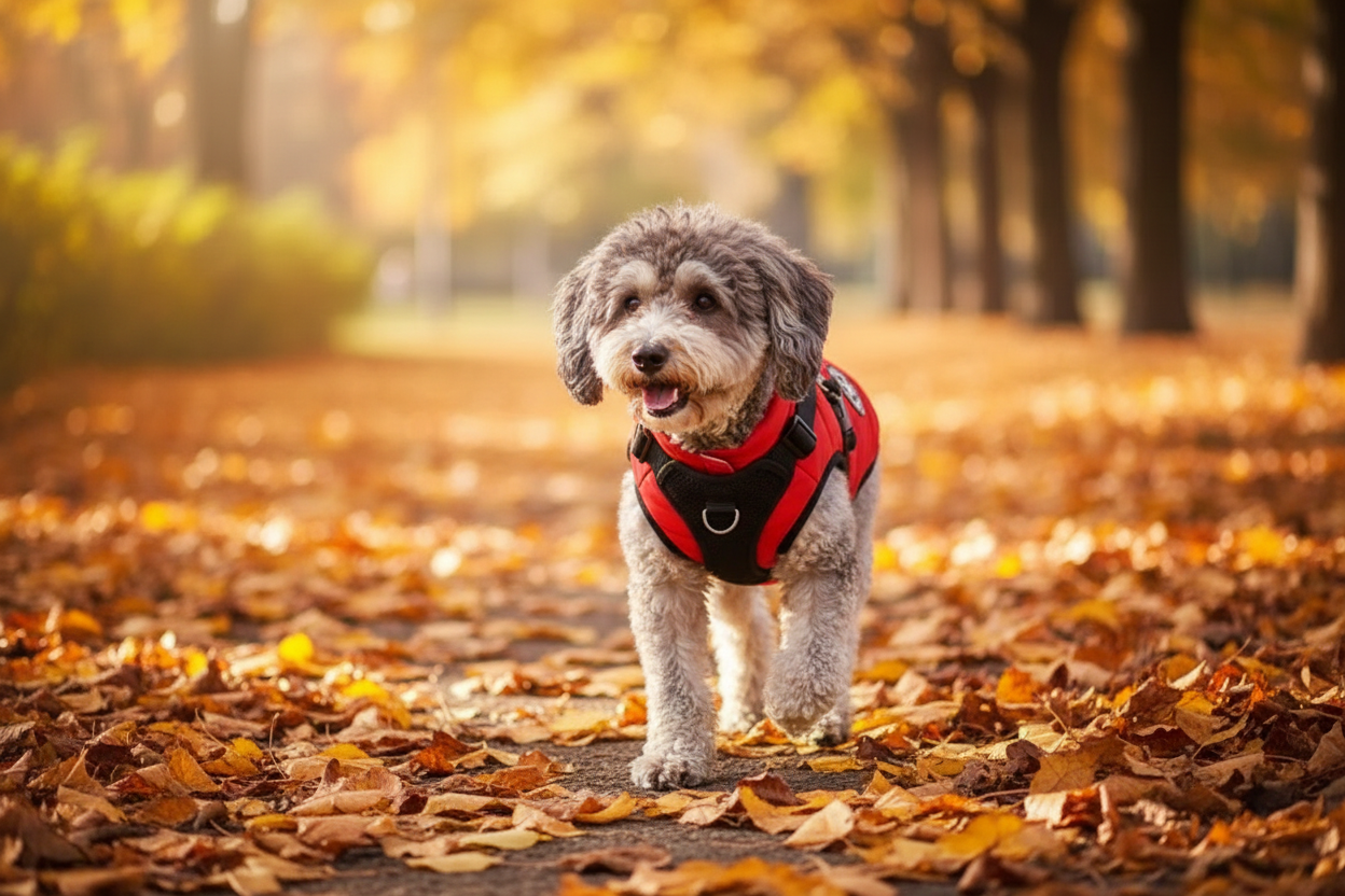 Dog Jacket with Harness