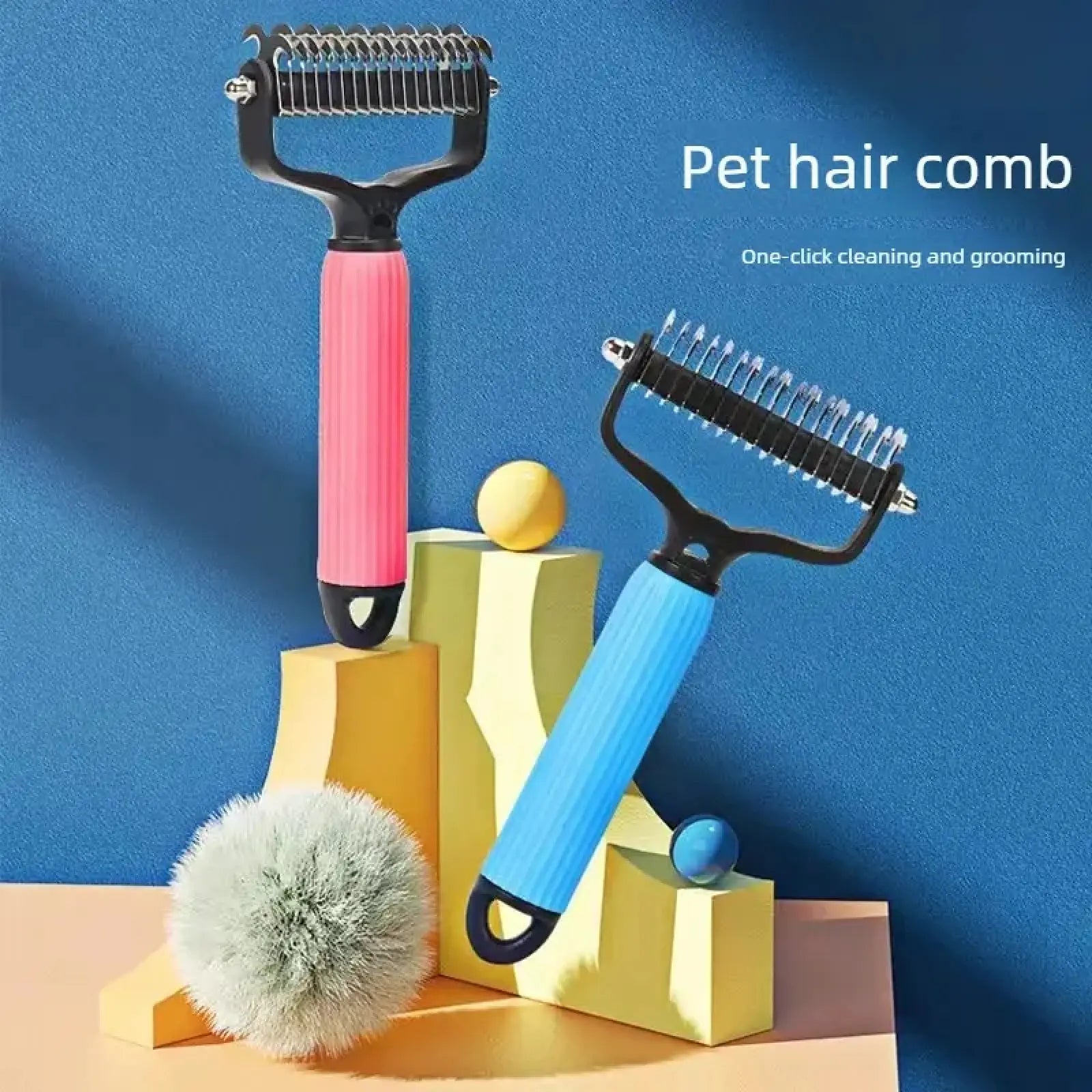 Pet Grooming Tool, Universal Detangling Comb 