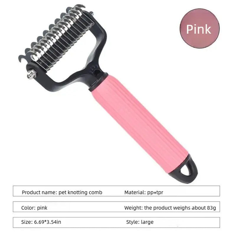 Pet Grooming Tool, Universal Detangling Comb 