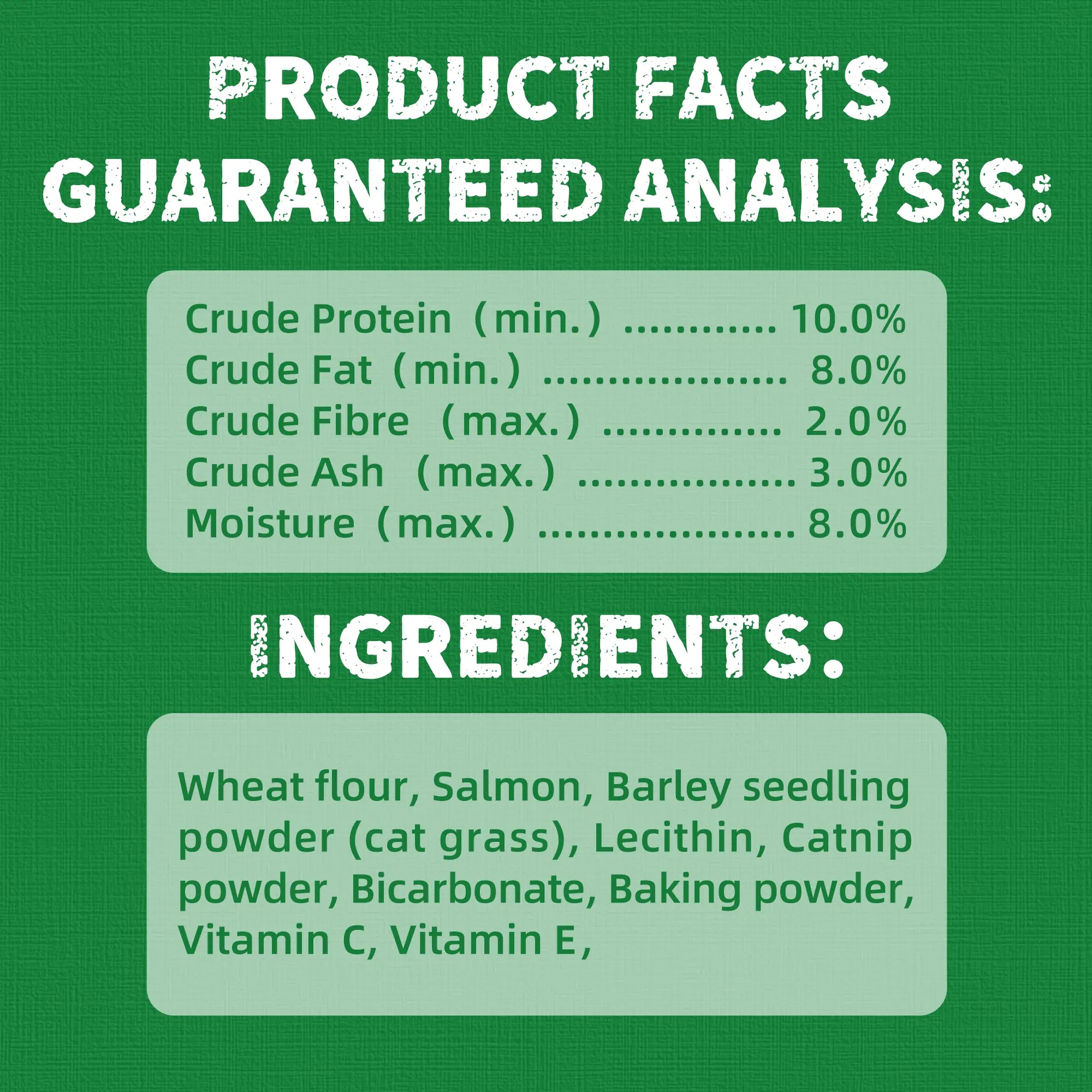 Just Try 2PCS Cat Grass Treats with Salmon & Catnip | Hairball Control and Training Treats | Teeth Cleaning Snack Reduce Plaque (13.4Oz, Salmon & Catnip Flavor)