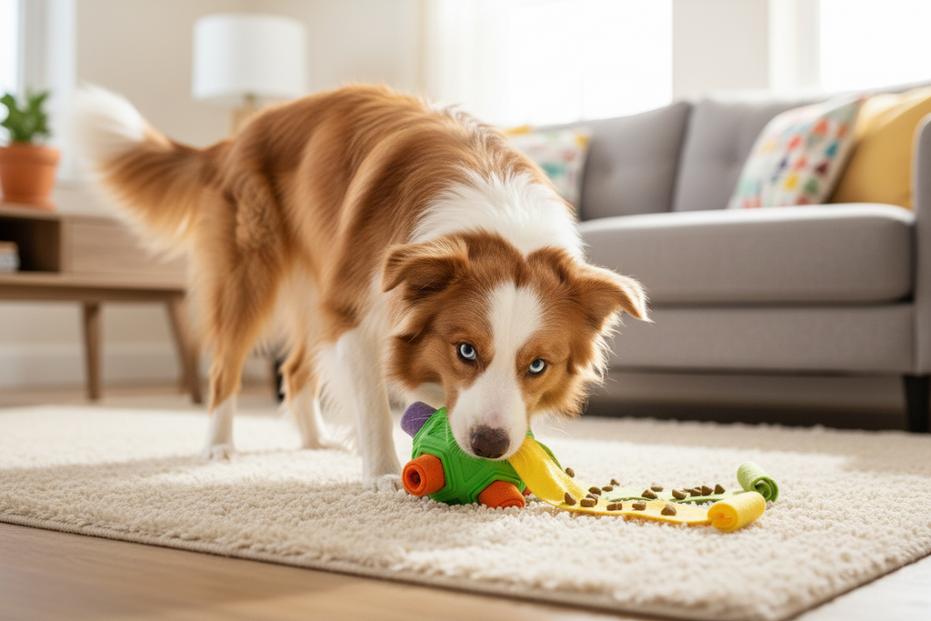 Snuffle Ball Dog Treat Dispenser